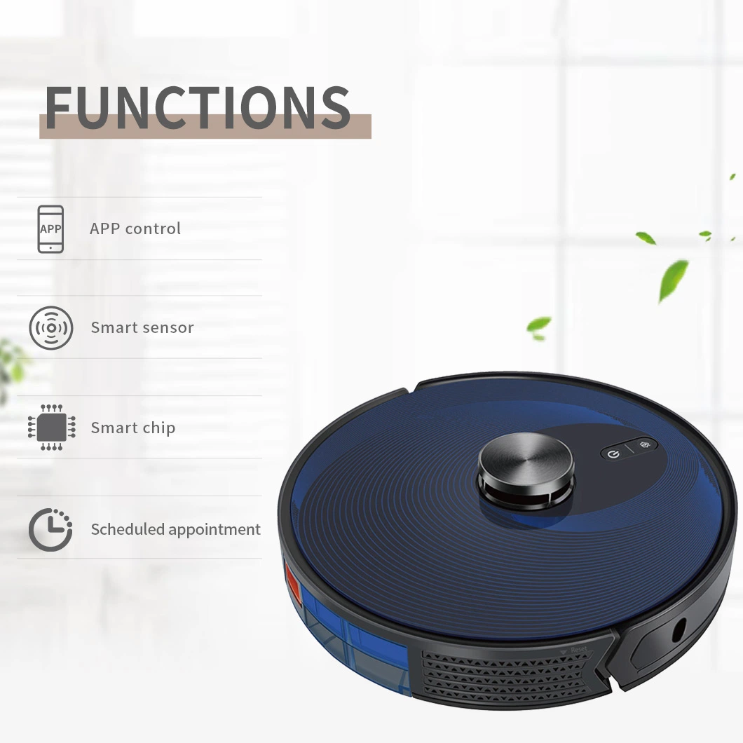 4 in 1 WiFi and APP and Remote and Laser Multifunction Robot Vacuum Cleaner